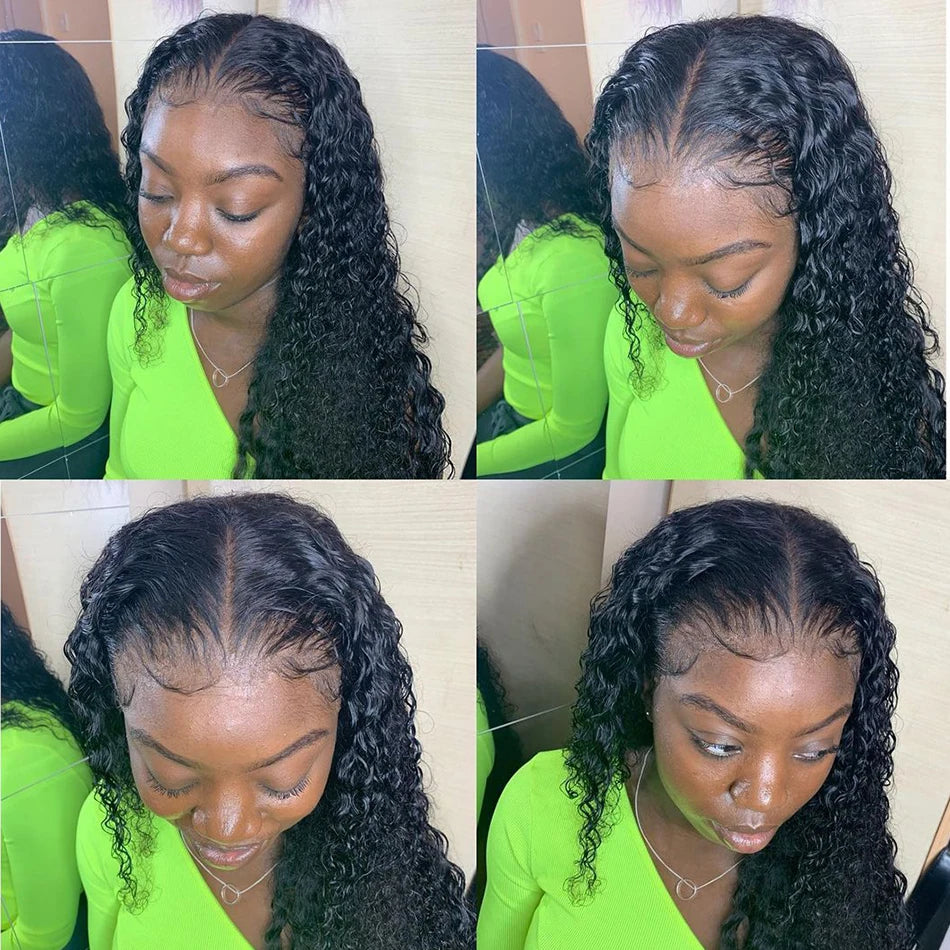 Hair Extension- Deep Curl Lace Set