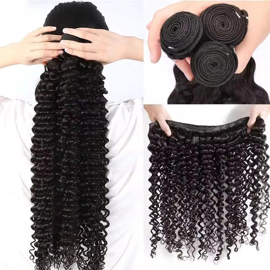 Hair Extension- Curly Queen Deep Waves
