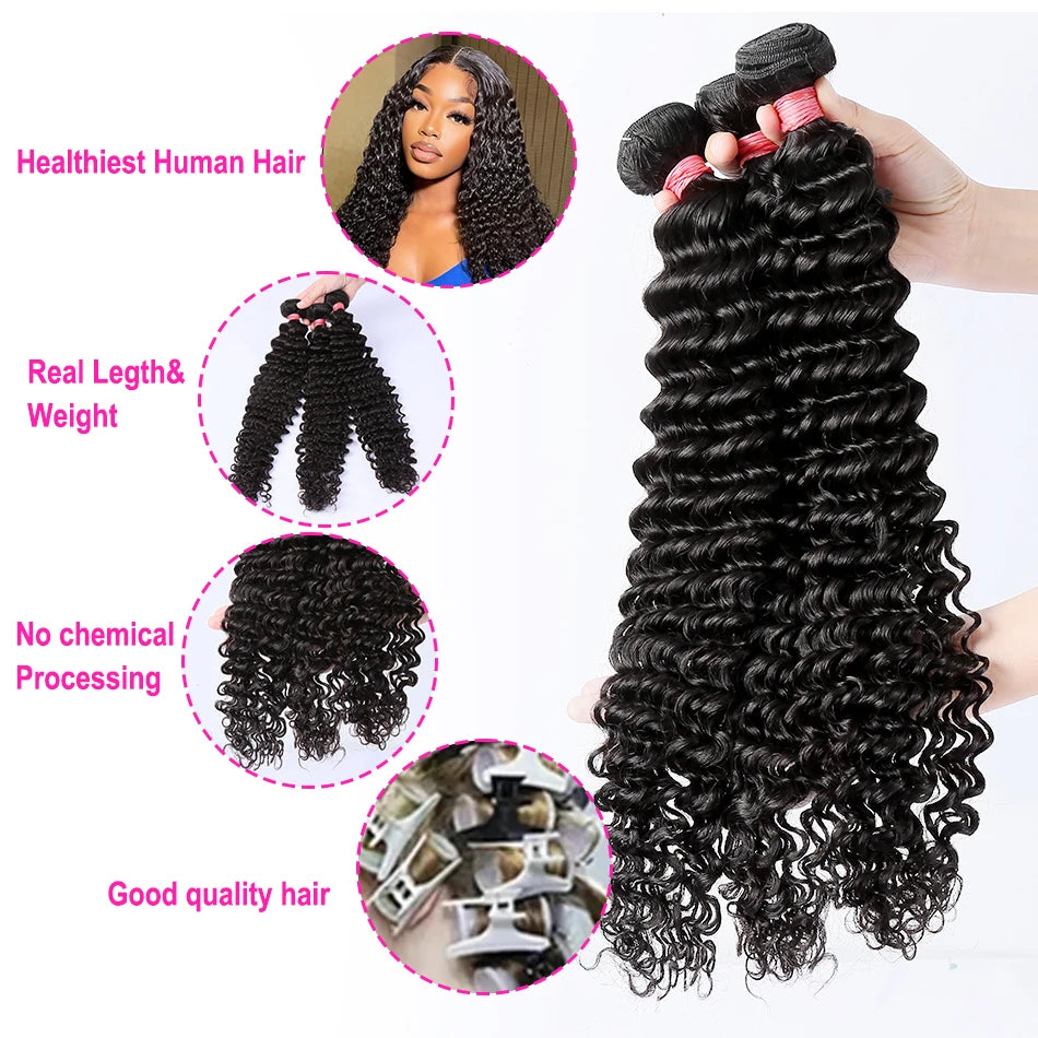 Hair Extension- Wave Luxe Bundles