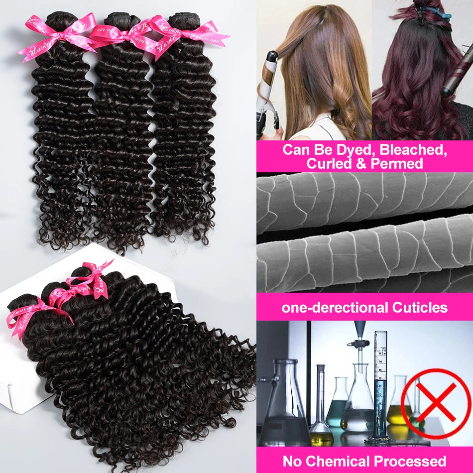 Hair Extension- Curly Queen Deep Waves