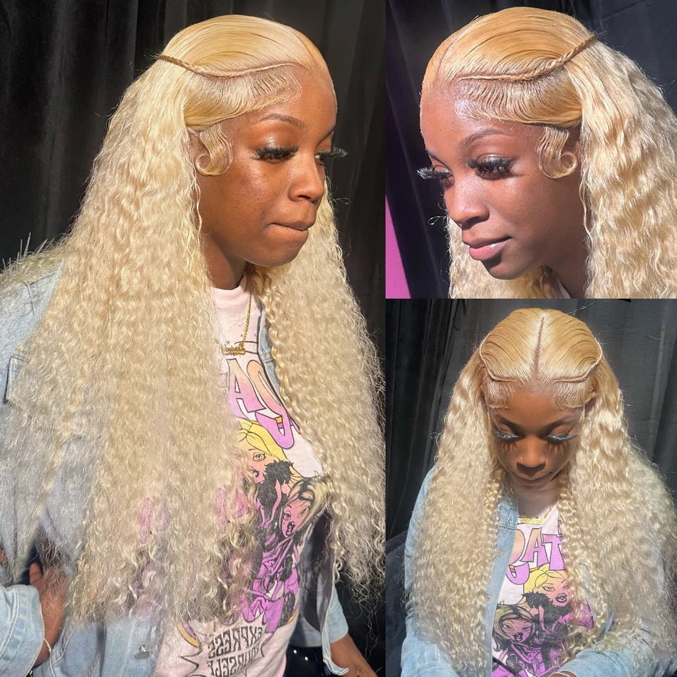 (13x4, 13x6) 18-36"- 613 Honey Blonde Luxe Wig