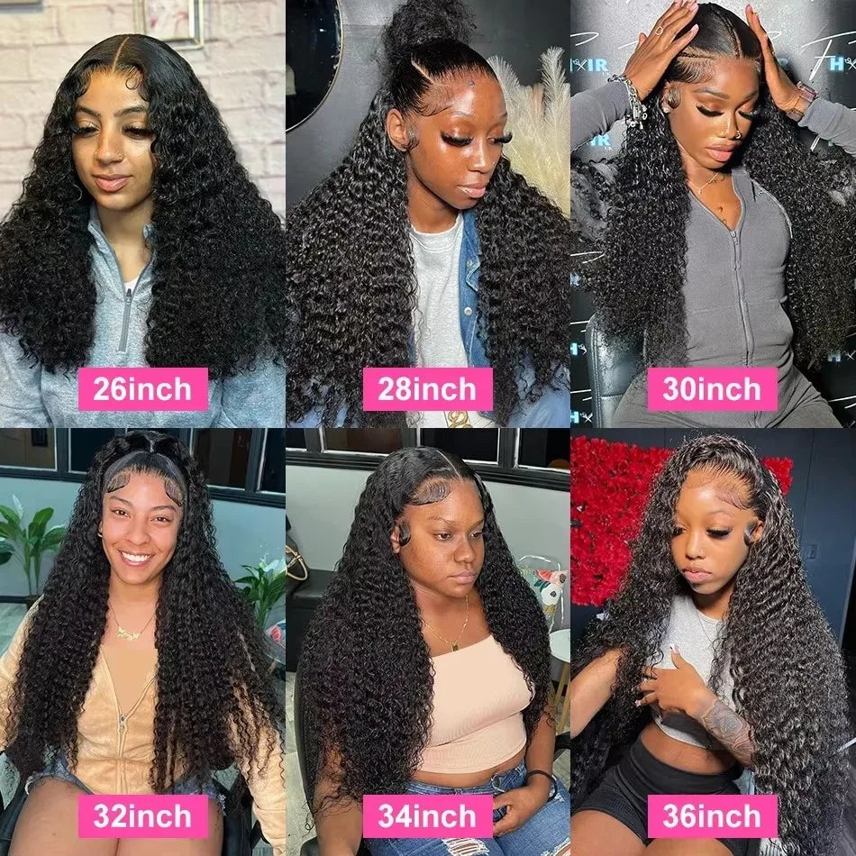Hair Extension- CurlyGlow Deep Wave Bundles