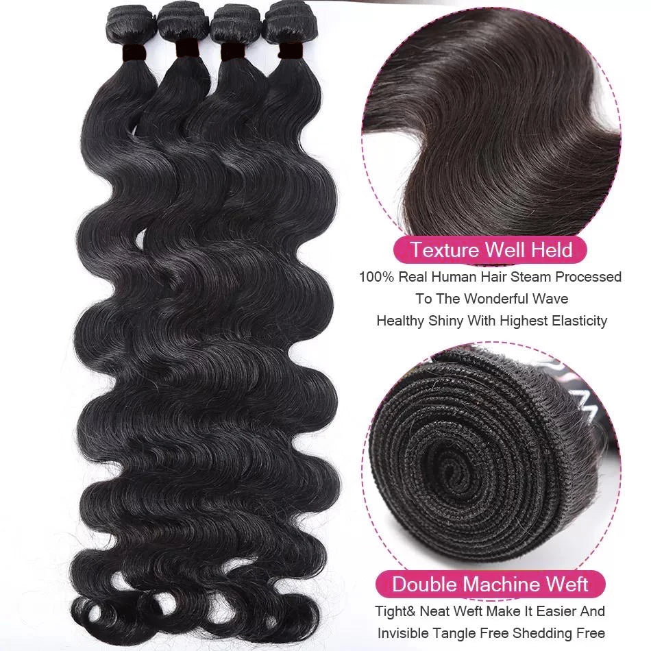 Hair Extension- Luxe Body Wave Bundles ✨