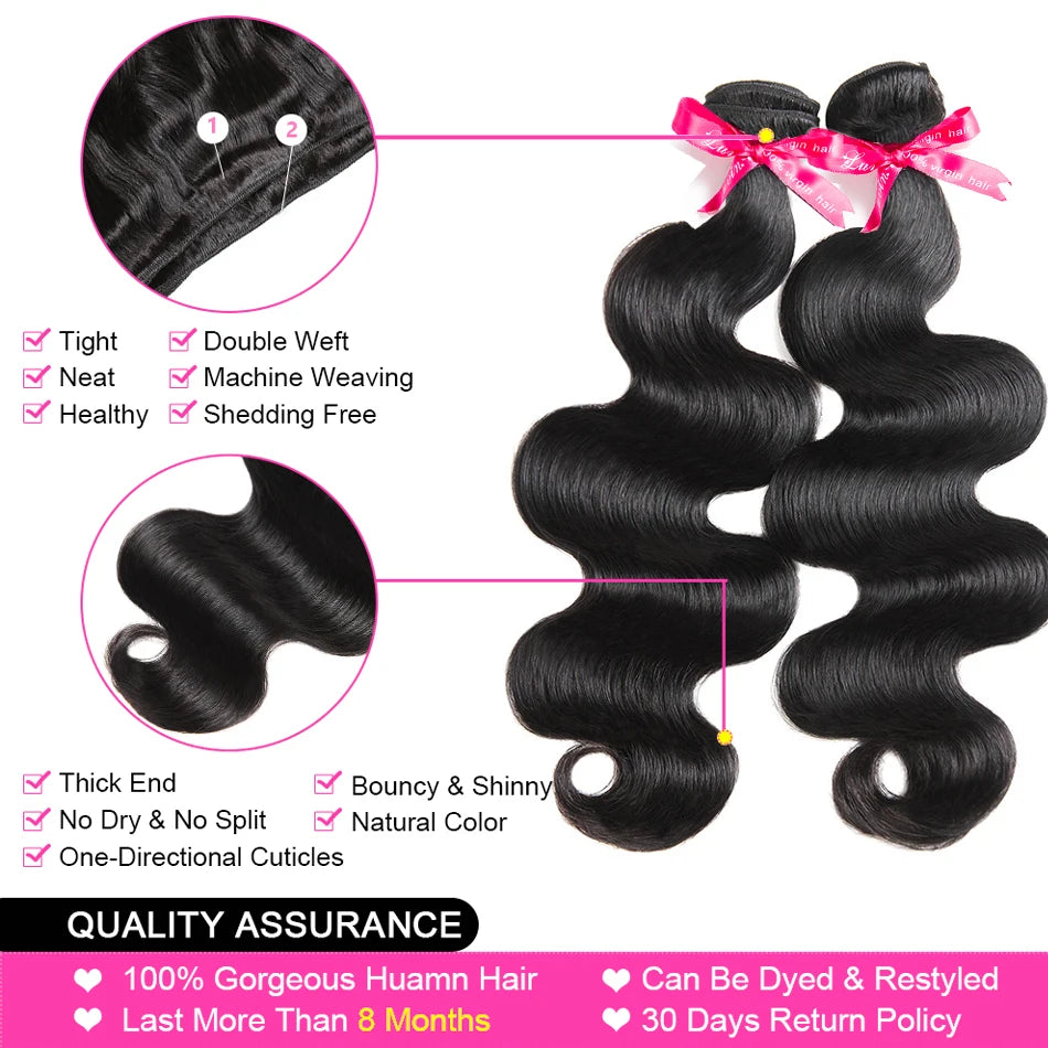 Hair Extension- Luxe Body Wave Bundles ✨