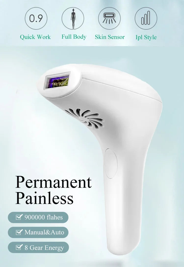 Laser epilator for women