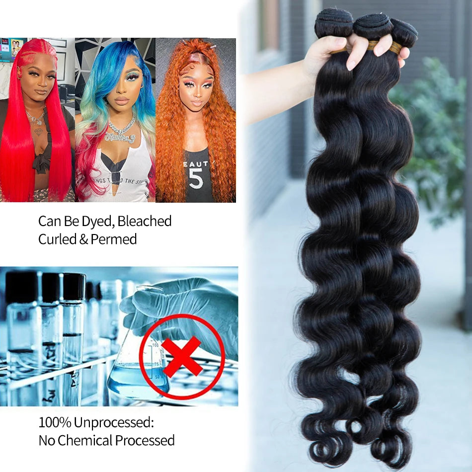 Hair Extension- Luxe Body Wave Bundles ✨