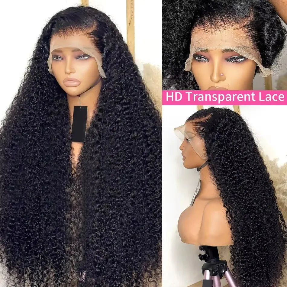 (13x4, 13x6) 16-40"- Deep Wave Lace Magic Wig