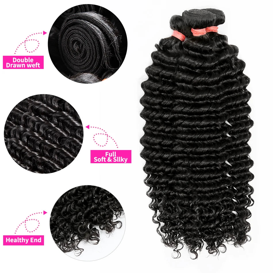 Hair Extension- Wave Luxe Bundles