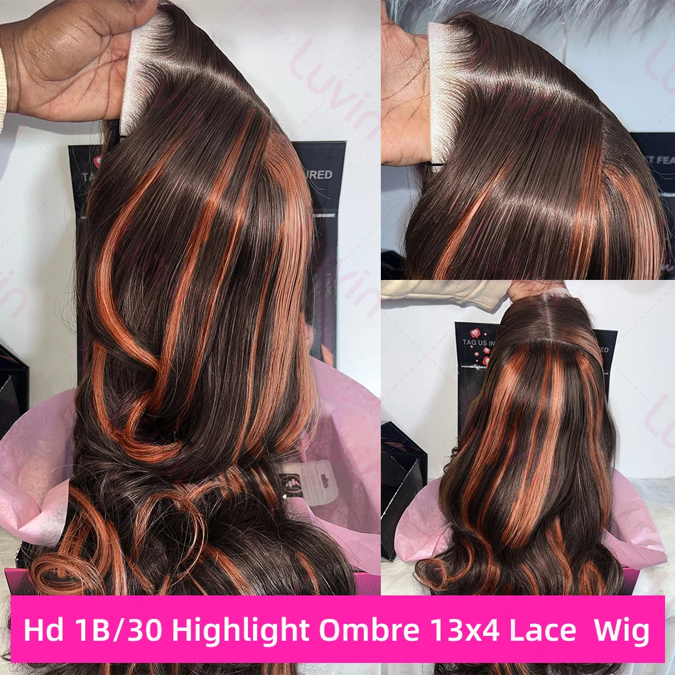 (13x4, 13x6) 16-32"- Bold Blend Body Wave Wig