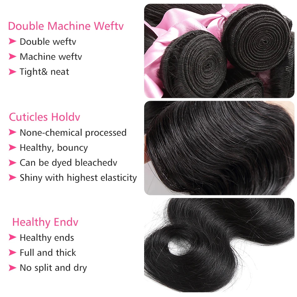 Hair Extension- HD Body Wave Lace Set 💫