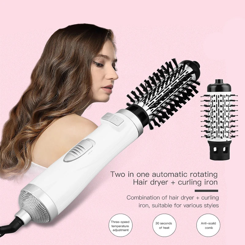 Automatic Rotating Hair Brush