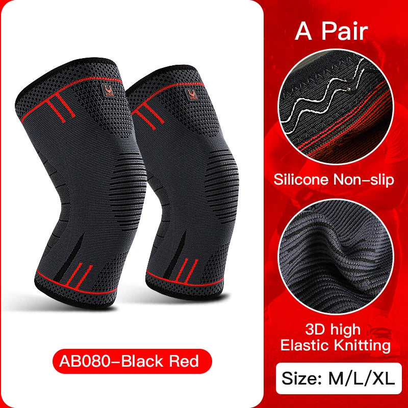 Elastic Knee Support for Sports