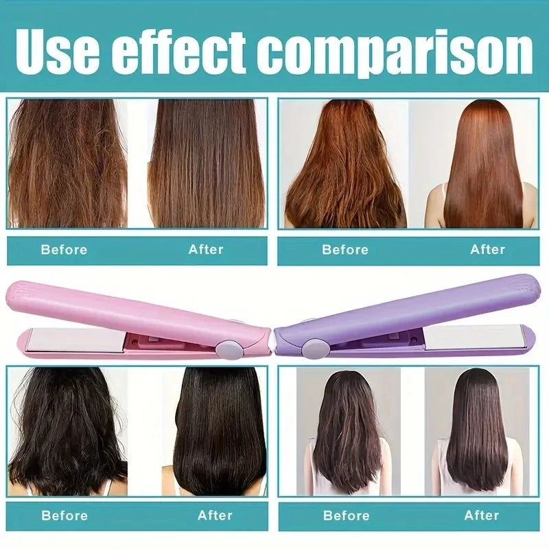 Damage-free hair straightener