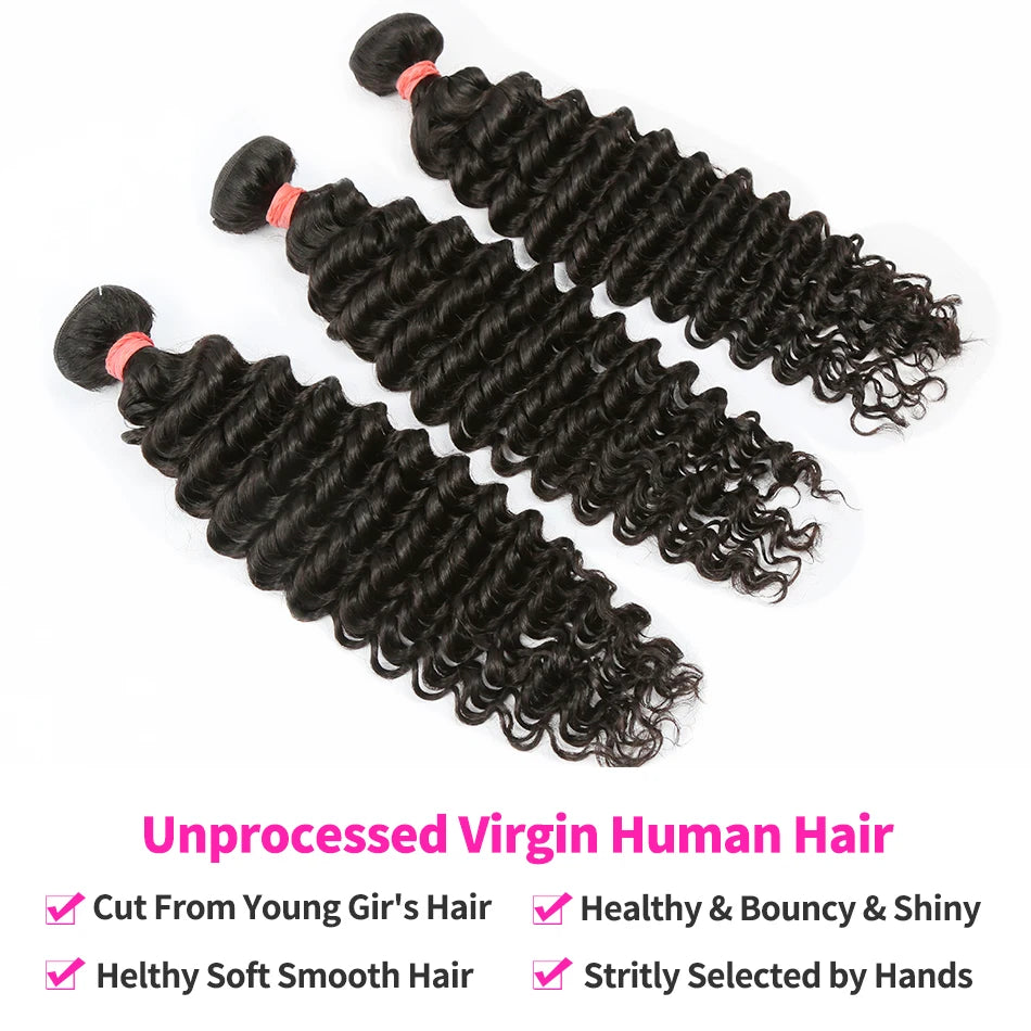 Hair Extension- Curly-Luvin Deep Waves