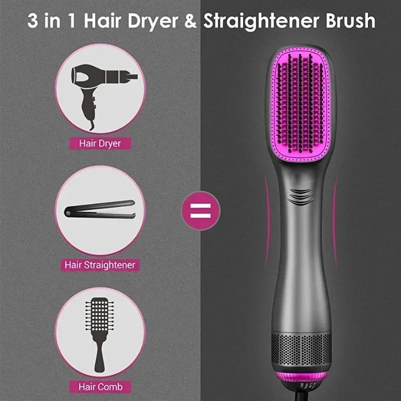 Electric Hair Straightening Brush