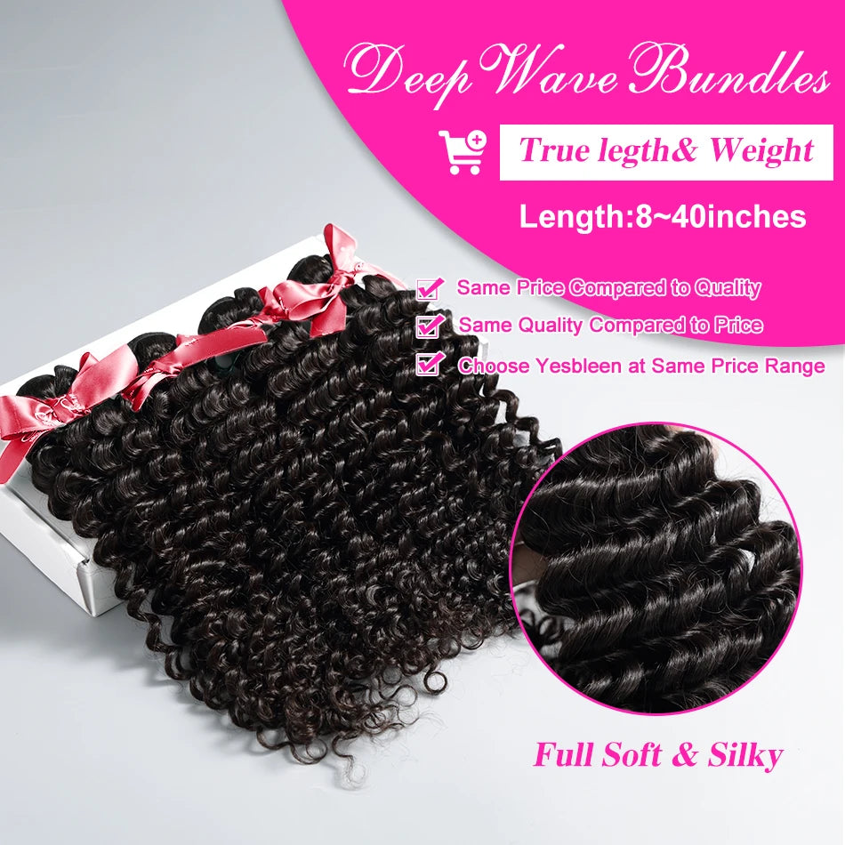 Hair Extension- Curly-Luvin Deep Waves