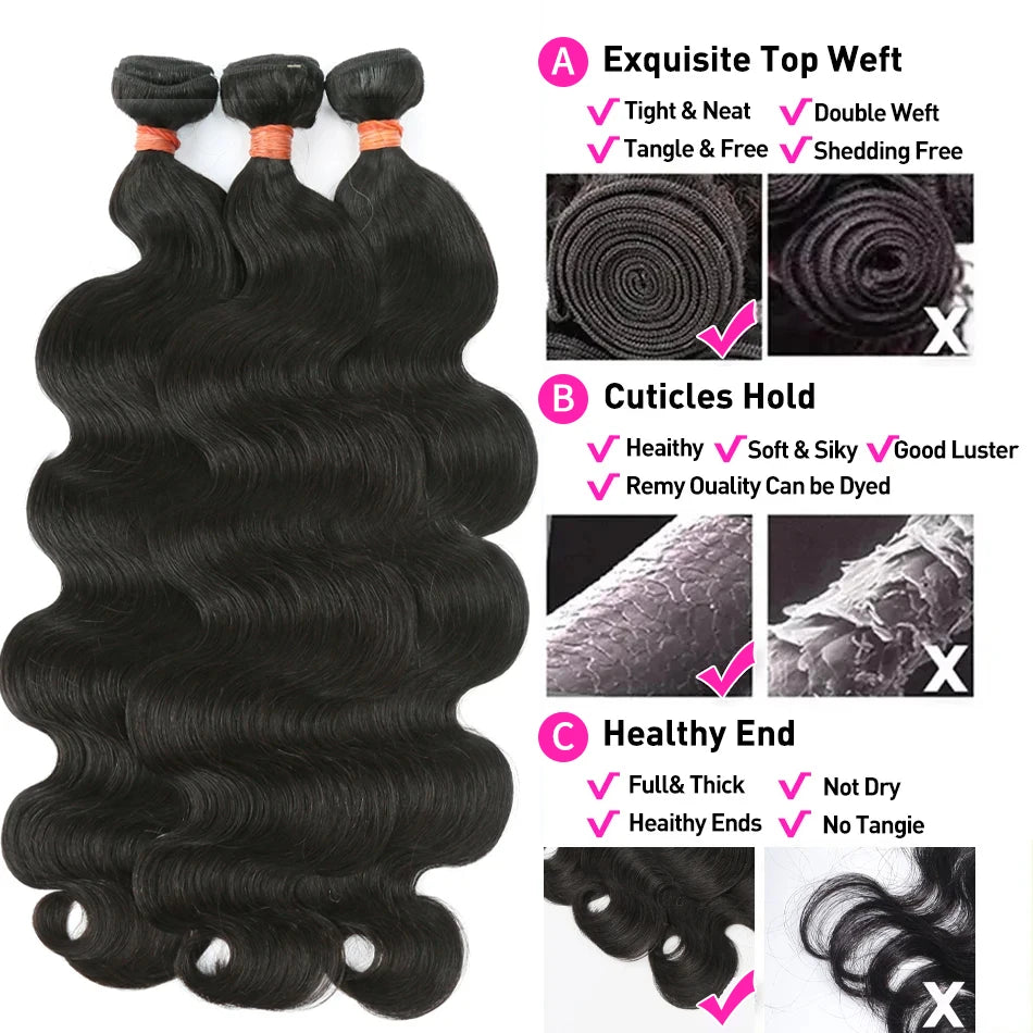 Wavy Royal Lengths- Mixed Length