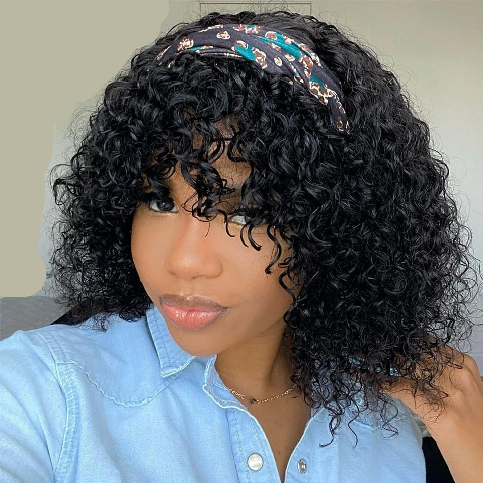 Short Curly Wig for Women