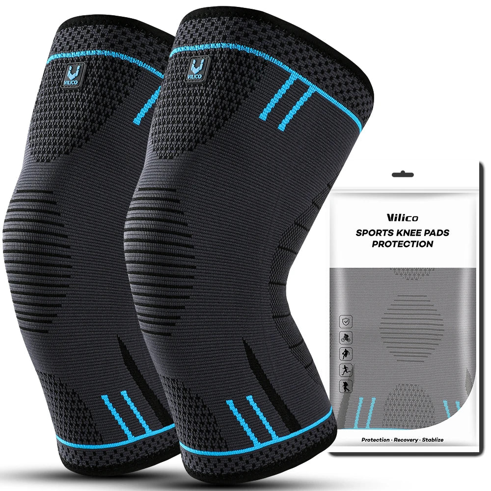 Elastic Knee Support for Sports