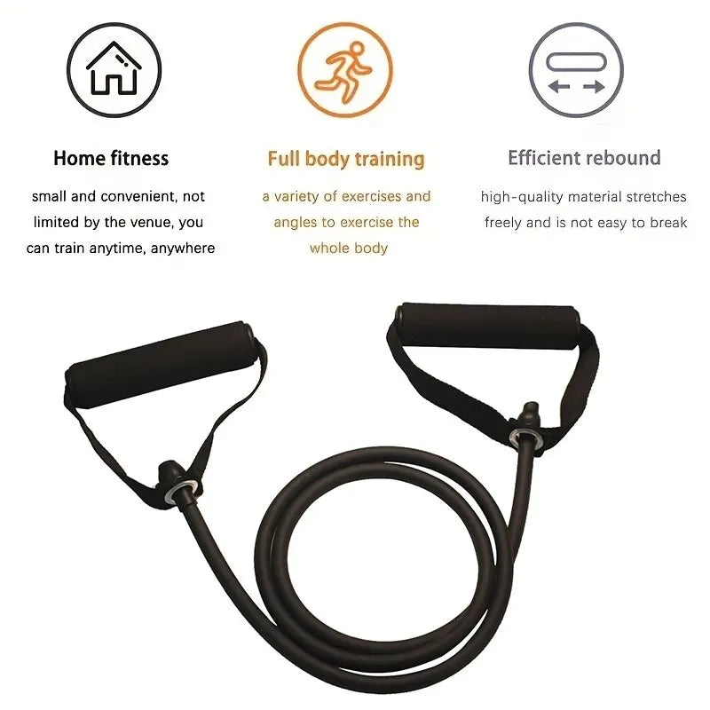 Versatile Exercise Bands with Handles