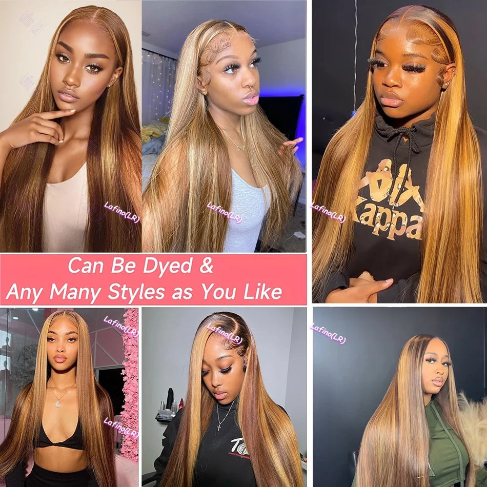 Ombre Blonde Lace Wig