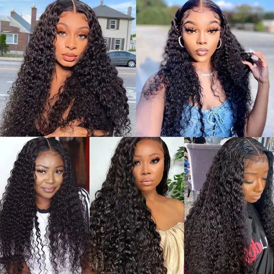 Wet and wavy hair bundles