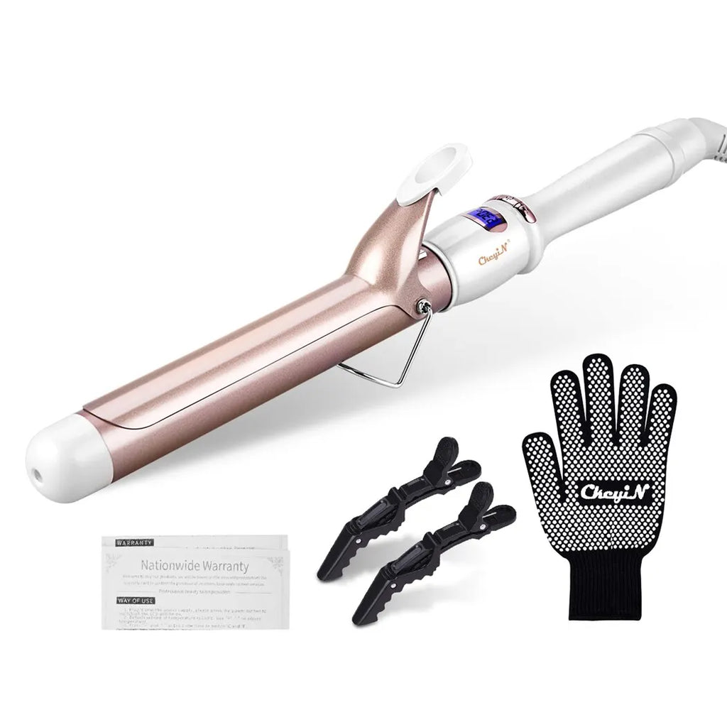 Anti-scald curling iron