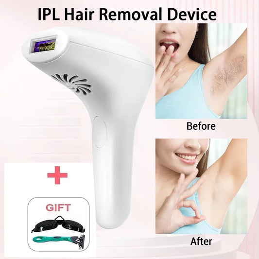 IPL hair removal device