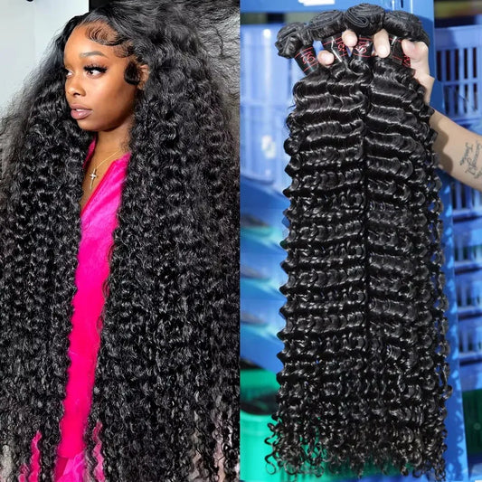 Hair Extension- Curly Queen Deep Waves